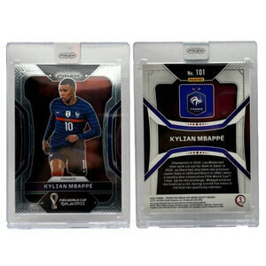 2022 Panini Prizm FIFA World Cup Qatar - #101 Kylian Mbappe France